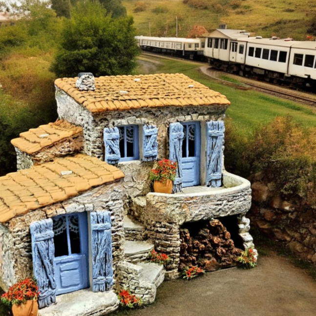 Santons de Provence et décors de crèche pour votre crèche de noël ou décor de modélisme ferroviaire
